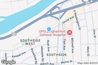 Map image of the property - 1140 Vestal Ave