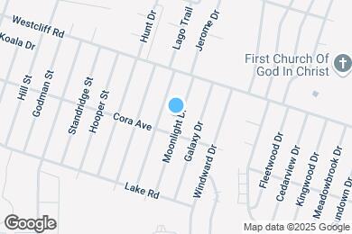 Map image of the property - 1907 Moonlight Dr