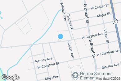 Map image of the property - 331 W Clayton Ave