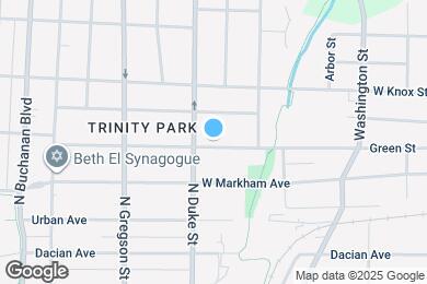 Map image of the property - 824 Greene St