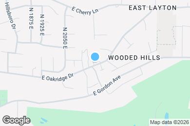 Map image of the property - 2145 E Oakridge Dr