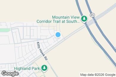 Map image of the property - 11093 S Blue Bayou Dr