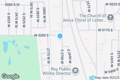 Map image of the property - 5239 S 2700 W
