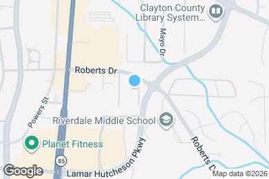 Map image of the property - Moss Creek Apartments