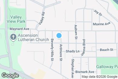 Map image of the property - 432 Ardmore St