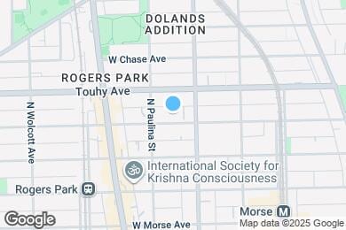 Map image of the property - 1626 W Estes Ave