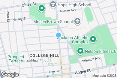 Map image of the property - 351 Thayer St