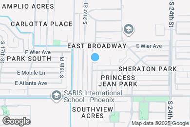 Map image of the property - 4841 S 21st St