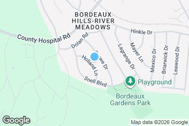 Map image of the property - 3216 Holland Ln