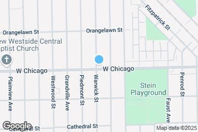 Map image of the property - 19044 W Chicago St