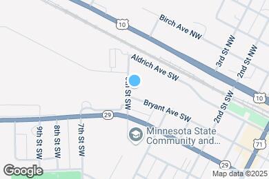 Map image of the property - 438 Bryant Ave SW