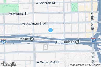 Map image of the property - 1075 W Van Buren St