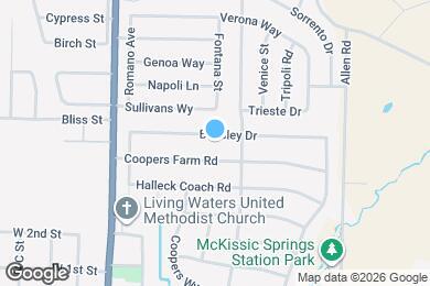 Map image of the property - 320 Beasley Dr