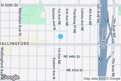 Map image of the property - 4510 1st Ave NE