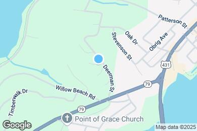 Map image of the property - Ridgewood Apartments