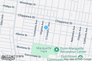 Map image of the property - 3855 S Compton Ave