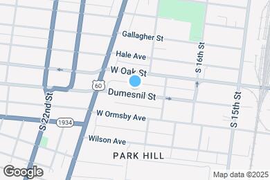 Map image of the property - 1739 Dumesnil St