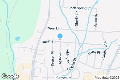 Map image of the property - 1309 Guest St