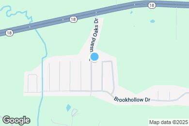Map image of the property - 2128-1000 Oaks Dr