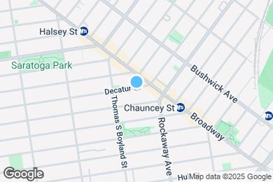 Map image of the property - 744 Decatur St