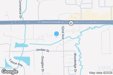 Map image of the property - Ottawa Creek Apartments