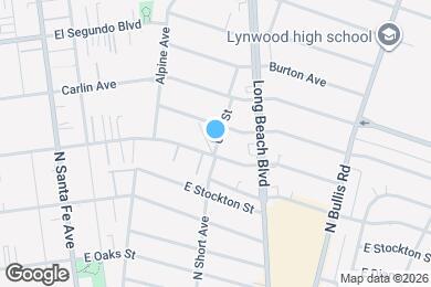 Map image of the property - 12521 Oak St