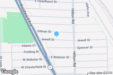 Map image of the property - 235 Jewell St
