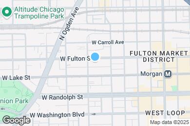 Map image of the property - 1233 W Fulton St