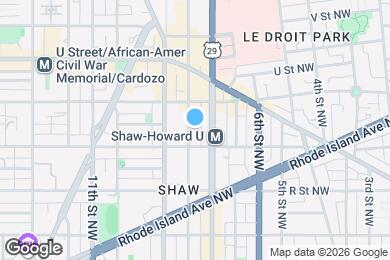Map image of the property - 1817 8th St NW