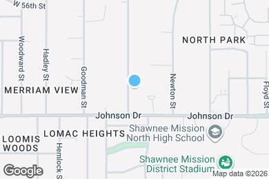 Map image of the property - 5821 Lowell St