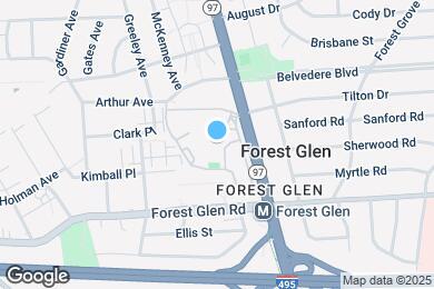 Map image of the property - 9800 Georgia Ave