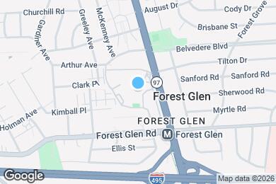 Map image of the property - 9820 Georgia Ave