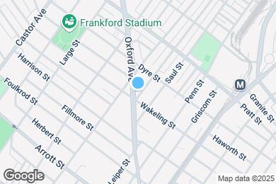Map image of the property - 5001 Oxford Ave