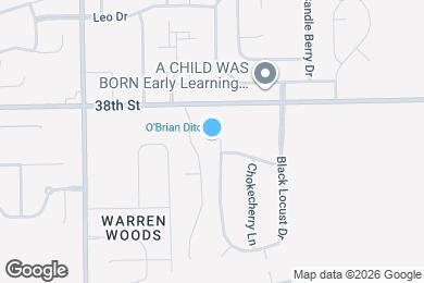 Map image of the property - 3716 Rock Maple Dr