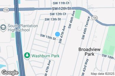 Map image of the property - 1498 SW 47th Terrace