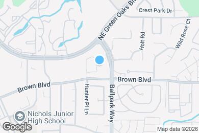 Map image of the property - 2014 Rumson Dr
