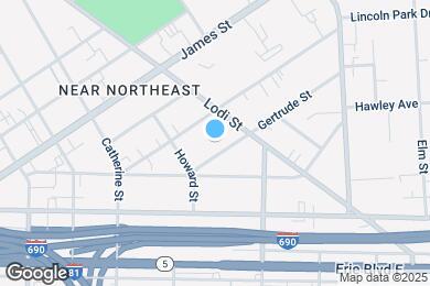 Map image of the property - 123 Gertrude St