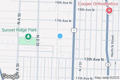 Map image of the property - 1147 15th Ave N