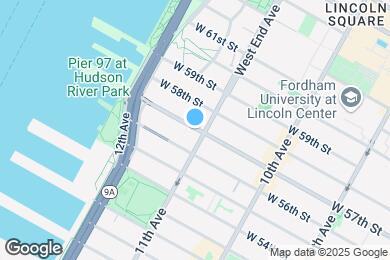 Map image of the property - 606 W 57th St