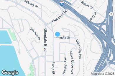 Map image of the property - 2284 India St