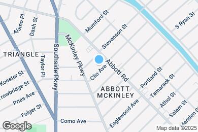 Map image of the property - 40 Clio Ave