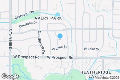 Map image of the property - 1404 Shamrock St