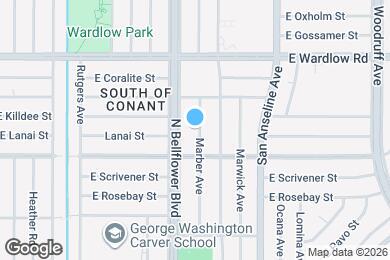 Map image of the property - 3231 Marber Ave