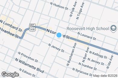 Map image of the property - 7727 N Kellogg St