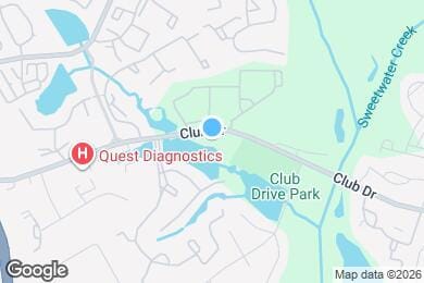 Map image of the property - 3360 Club Dr