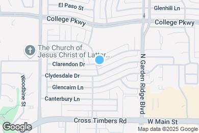 Map image of the property - 1666 Clarendon Dr