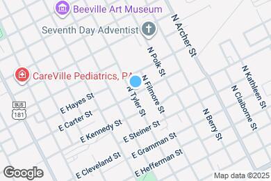 Map image of the property - 700 N Tyler