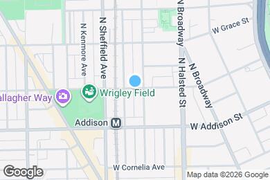 Map image of the property - 917 W Waveland Ave