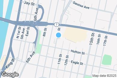 Map image of the property - 262 10th St