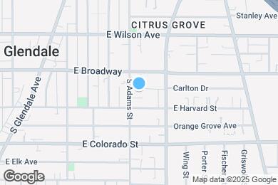 Map image of the property - Adams Street Apartments